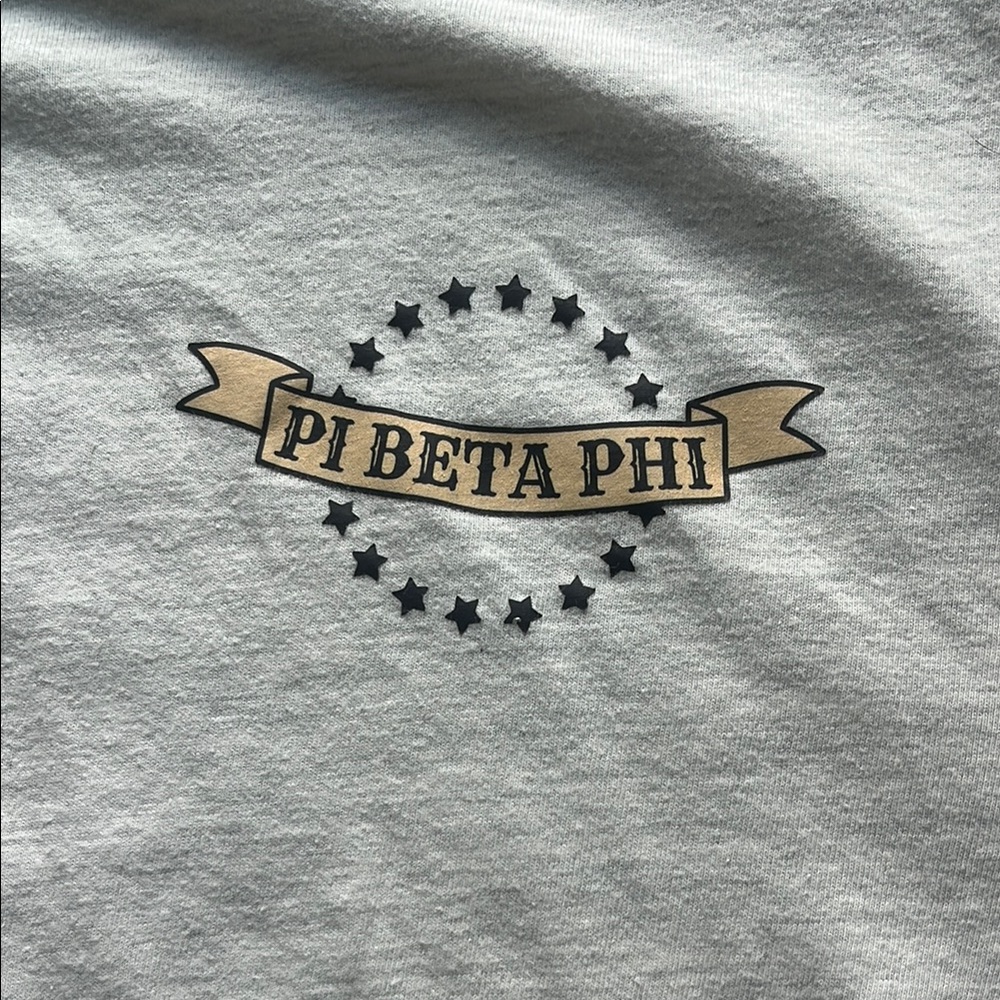 Light Gray Pi Beta Phi Tee